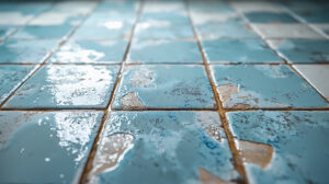 How to fix a chipped ceramic floor tile