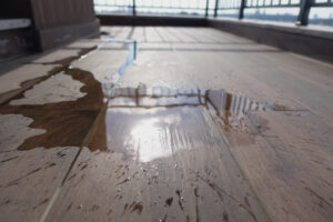 Water-Damaged Hardwood Floors