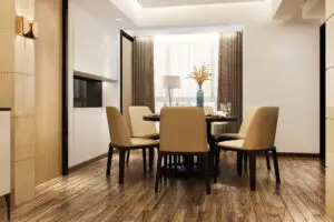 Luxury vinyl plank flooring